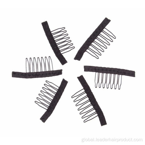 Wig Accessories 7 Teeth Stainless Steel Wig Combs For Wig Manufactory